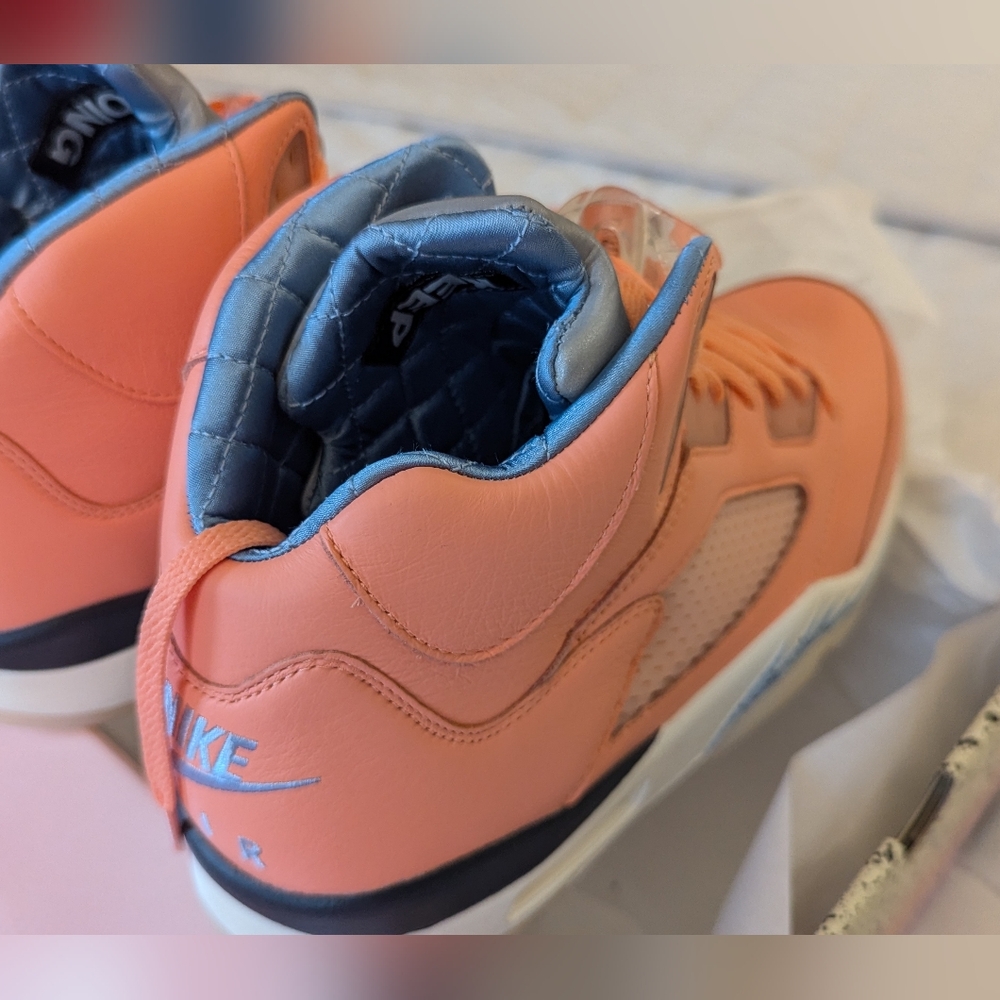 DV4982-641 Nike Air Jordan 5 Retro DJ Khaled We The Best Crimson Bliss (Men's) - Picture 9 of 16